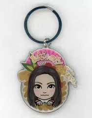 【中古】キーホルダー・マスコット(女性) 川本璃(Happiness) プチキャラメタルキーホルダー 2019正月ver. EXILE TRIBE STATION オンラインカプセル