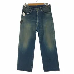 グラフペーパー Graphpaper 23SS SELVAGE DENIM FIVE POCKET WIDE STRAIGHT PANTS DARK FADE メンズ JPN：1 のサムネイル