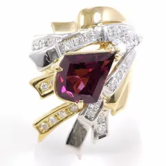 2025年最新】K18 ガーネット リングの人気アイテム - メルカリ 