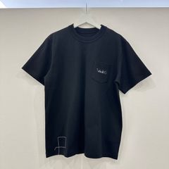 WTAPS x sacai Embroidery T-Shirt 02 / SS / Cotton "Black" ダブルタップス × サカイ Tシャツ 新品 サイズ3