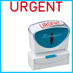 【特価商品】赤 B型 URGENT キャップレス ビジネス用 X2-B-11032 スタンプ シャチハタのサムネイル