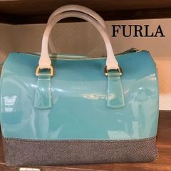 フルラ　FURLA　CANDY　キャンディーバック　ボトムデニム地バージョン