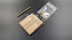 (35059)【T社用金属砲身】1/35 ソビエト T34/76戦車 1943年型用　金属砲身+砲弾12本+砲弾箱付