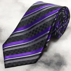 タケオキクチ ミクスパイス TAKEO KIKUCHI THE SHOP TK MIXPICE 美品 未使用品 微光沢 ネクタイ ストライプ L-009079 ゆうパケット