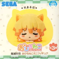【中古】トレーディングフィギュア 我妻善逸 おひるねこミニフィギュア 「鬼滅の刃」
