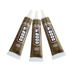 30ml×3本 F6000ボンド 多目的 強力 透明 極細ノズル ボンド 接着剤 手芸用ボンド クラフト用ボンド