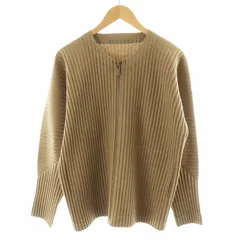 オムプリッセイッセイミヤケ HOMME PLISSE ISSEY MIYAKE ブルゾン ジップアップ プリーツ 2 ベージュ HP73JL128 /AN21のサムネイル