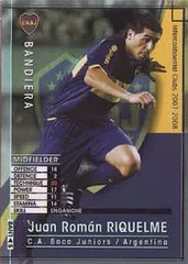 【中古】WCCF BAN1/5[BANDIERA]：ファン・ロマン・リケルメ