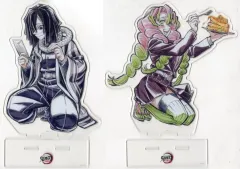 【中古】アクリルスタンド・アクリルパネル 全2種セット ビッグアクリルスタンド 「WEBSHOPくじ 鬼滅の刃 柱稽古編 第六話『鬼殺隊最強』柱描き下ろしイラスト」 S賞