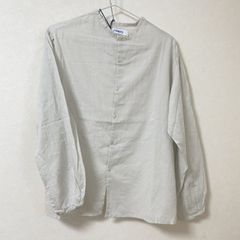 綿サテンガーゼブラウス