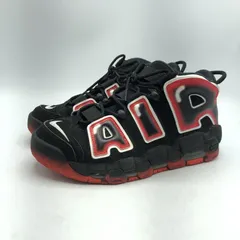【中古】NIKE AIR MORE UPTEMPO 96 'LASER CRIMSON' ブラック 26cm CJ6129-001 ナイキ[17]