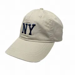 ジェイクルー J.Crew メンズ Men's 帽子 キャップ Washed Baseball Cap ストーングレー ニューヨーク ロゴ