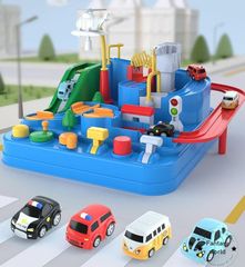 レッツゴー大冒険 テーブル 車 冒険セット　プレゼント ギフト おもちゃ