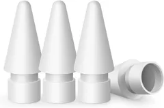 【迅速発送】金属製4個入り アップルペンシル 交換用ペン先 MEKO Apple Pencil 第1/2世代用 ペン先 アップルペンシル ペン先 ipad pencil ぺん先 ipad pro pencil交換用チップ ペンシル 替え芯 高感度 予備4個セッ