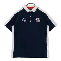 サイズ：M TOMMY HILFIGER GOLF トミー ヒルフィガーゴルフ  半袖ポロシャツ  ネイビー系 [240101510856] ゴルフウェア メンズ ストスト