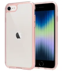 【在庫セール】スマホケース TPU+PC 黄ばみにくい 耐黄変 ケース 耐衝撃 iPhone7 米軍MIL規格 / アイフォン / SE2 8 SE2 7 iPhone8 クリアバックPinLiSheng /iPhone (ピンク 第3世代 iPhone SE