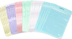 Rimikuru チャック付き袋 ジッパー付き袋 チャック袋 ジッパーバッグ ラッピング ジップ 包装袋 可愛い 6cmx10cm(60枚セット,  6cmx10cm)