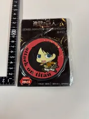 【1】進撃の巨人 エレン・イェーガー ちみキャラ ラバーキーチェーンマスコット