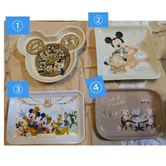 DISNEY  RESORT 新品未使用　ギフト　プレート　食器　小皿　スーベニア