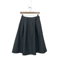 2024PF TOCCA トッカ RIBBON LABYRINTH JACQUARD スカート リボンジャガード ブラック 0 SKTOCA0850
