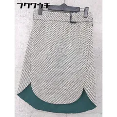 ◇ ◎ SENSE OF PLACE by URBAN RESEARCH ベルト付 膝丈 台形 スカート FREE ベージュ ブラック レディース 【1002801547301】