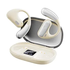 【2024音質強化版 Bluetooth5.4 オープンイヤー型】EUQQ Q28 ワイヤレスイヤホン イヤホン Bluetooth 耳を塞がない 耳掛け式 骨伝導の革新 指向性音伝送技術 40時間連続再生 OWSイヤホン IPX6防水 空気伝導 開放型 