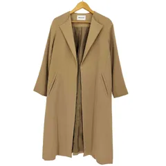 エメルリファインズ EMMEL REFINES FC オフカラーラペル ベルテッドコート レディース JPN：XS 