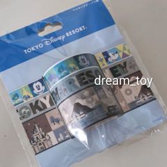 東京ディズニーリゾート マスキングテープ 4個セット - メルカリ