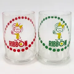 【中古】グラス リボンちゃん くるくるグラスセット 「リボンシトロン」