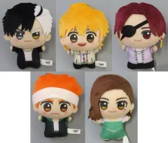 【中古】ぬいぐるみマスコット・ぬいぐるみバッジ 全5種セット ちびぐるみ vol.3 「WIND BREAKER」