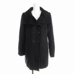 ボナジョルナータ BUONA GIORNATA コート ダブル ミドル ハーフ M 黒 ブラック ■MG /NQのサムネイル