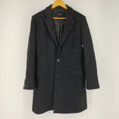モルガンオム MORGAN HOMME ウールチェックチェスターコート メンズ  Mのサムネイル