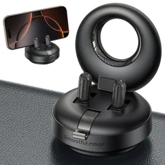 【新着商品】取付け簡単 視界スッキリ 角度調整 カー用品 360度回転 強力粘着 Galaxy 片手操作 Pixel ダッシュボード用車載スマホホルダー 車 AQUOS スマホホルダー Xperiaなど全機種対応 SmoothArmor