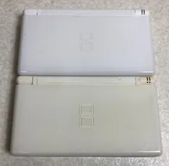 【DH1454】ジャンク DS Lite 2台 本体 セット ホワイト USG-001 ニンテンドー