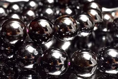 メタリック ブラックアイアンスギライト(杉石)　11.5mm　ブレスレット 1個売り パワーストーン 天然石 _BG5807-115