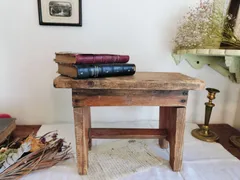 メルカリ最安値❣️キノ⭐️アンティークスツール　フランス製 メルカリ最安値❣️キノ⭐️アンティークスツール フランス製