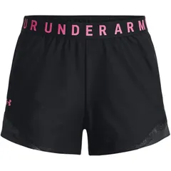 [アンダーアーマー] UA PLAY UP SHORTS 3.0 TRICO NOVBlack Jet Gray Rebel PinkMD [Black / Jet Gray / Rebel Pink] [M]