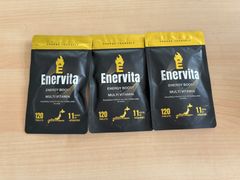 3個まとめ売り　Enervita エナジーブースト マルチビタミン 120粒入り
