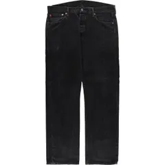 古着 リーバイス Levi's 501 ブラックデニム ストレートデニムパンツ メンズw36相当/eaa556729
