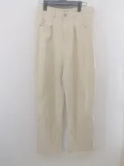 ◇ classicalelf クラシカルエルフ ハイウエスト パンツ サイズL アイボリー系 レディース E  【1303200007053】