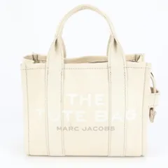 美品 マークジェイコブス ザ キャンバス トート バッグ スモール 肩掛け ショルダー ハンド ベージュ M0016493 レディース RCE CM13-1【中古】