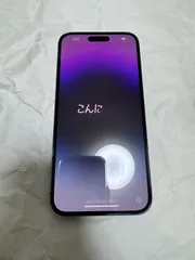 【全額返金保証】【最速発送】Apple iPhone 14 Pro Max 1TB ディープパープル Softbank 動作確認済