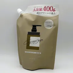 【未開封・未使用品】 cocone ココネ クレイクリームシャンプー ME クリームシャンプー モイストタイプ 詰め替え用 400g 【175】
