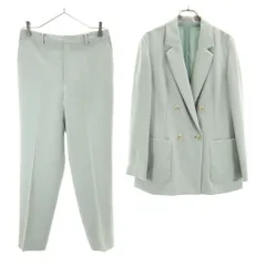 LESMUES レミュー パンツスーツ 上下 セットアップ 9/11 ミントグリーン レディース 古着