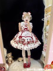 Strawberry Cream 4点セット 甘ロリ しゅくれどーる ロリィタ - メルカリ