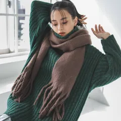 夢展望公式 [新品未使用] ボリュームマフラー [ブラウン] 他カラー別ページ有 bohmal 服飾小物・アクセサリ－・雑貨 スカーフ・ストール・マフラー・ネックウォーマー 531682-08