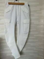 【LEON×B'2nd×wjk】 スリムパンツ Mサイズ 白 メンズのサムネイル