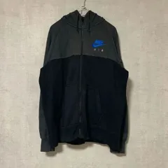 NIKE AIR ジップアップ パーカー グレー【メンズL】