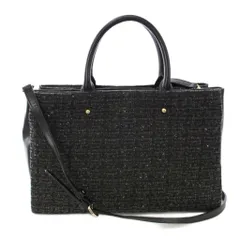 【極美品】ナガタニ ハンドバッグ EMMY オールレザー シボ革 ブラック 極美品】ナガタニ ハンドバッグ EMMY オールレザー シボ革 ブラック