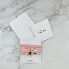 ［未使用品］Christian Dior クリスチャン ディオール  キャンバス チョーカー チャーム ネックレス 新品 未使用 01-0099